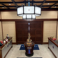 披露宴会場のエントランス