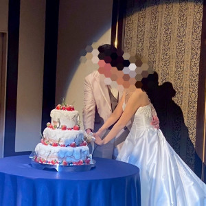 ケーキ入刀|784525さんの品川プリンスホテルの写真(2605437)