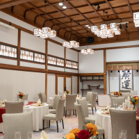 披露宴会場の様子