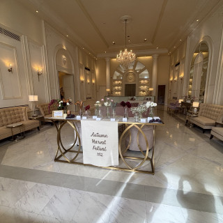 真ん中のつくえも飾り付けができます