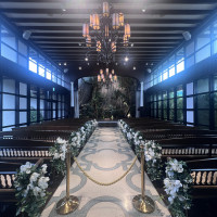 自然に囲まれたチャペルです。