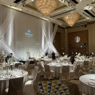 披露宴会場全体