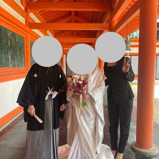 挙式会場の外