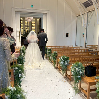 チャペル出るとき