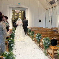 チャペル出るとき