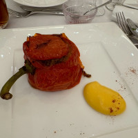 パプリカの牛肉焼き