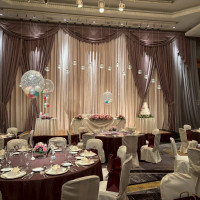 ゲストテーブルから見た高砂です。