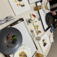 披露宴後にやっとありつけたご飯