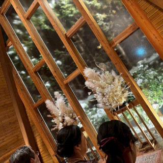 森のチャペルの様子