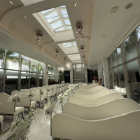 チャペルを後ろから見た時の景色です。