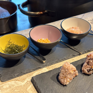 お茶漬けが印象的でとても美味しかったです。