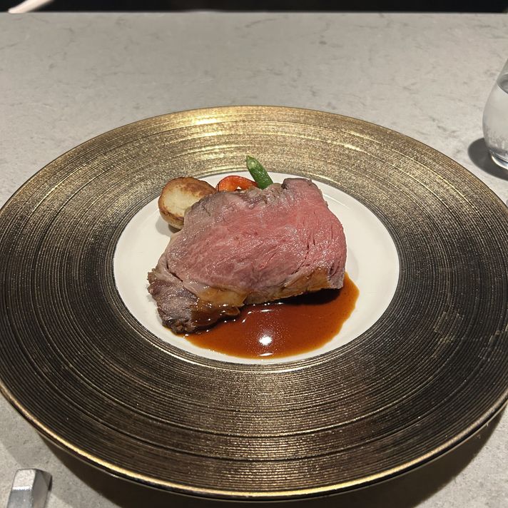 試食会のローストビーフ