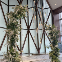 新郎新婦が立つメインの場所。