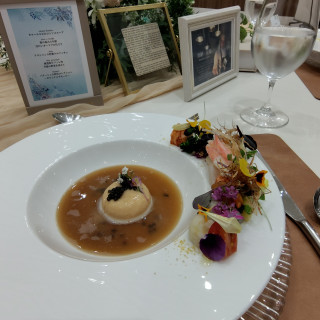 シェフの方から直接ご説明いただきました。