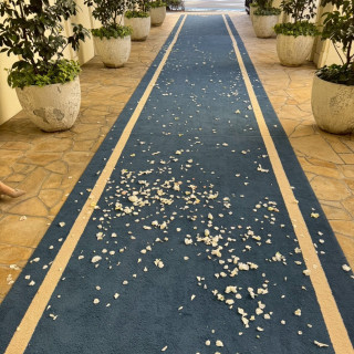 フラワーシャワー後