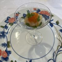 前菜の器がとても可愛かった