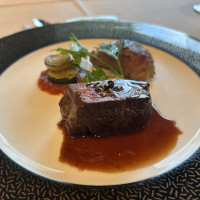 ステーキは味が染み込んでいました