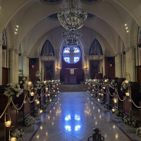 挙式会場ライトなし