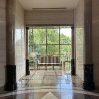 挙式会場に向かう途中の景色、前撮りも可能