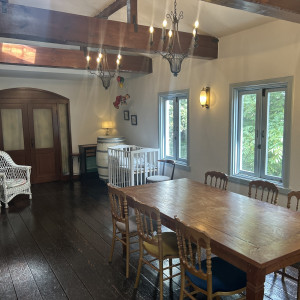 披露宴会場2階、着替えスペース|784759さんのローズガーデンクライスト教会の写真(2606419)