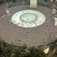 フラワーシャワー後の様子