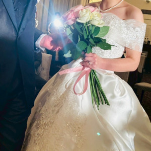 ダーズンローズで使用した薔薇。ブーケにしました。|784762さんのアルモニービアン（国登録有形文化財）/テイクアンドギヴ・ニーズウェディングの写真(2606448)