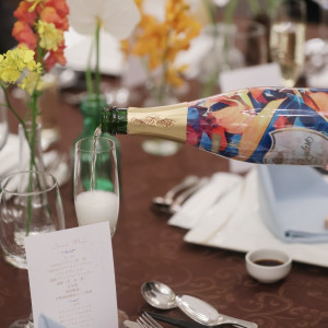 ゲストテーブル上装花|784762さんのアルモニービアン(国登録有形文化財)/テイクアンドギヴ・ニーズウェディングの写真(2606465)