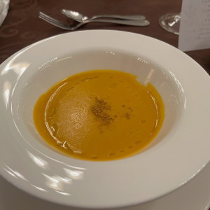 季節野菜のポタージュスープ|784762さんのアルモニービアン(国登録有形文化財)/テイクアンドギヴ・ニーズウェディングの写真(2606434)