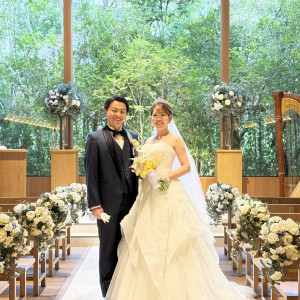 日の光がきれい|784778さんのヒルサイドクラブ迎賓館（八王子）/テイクアンドギヴ・ニーズウェディングの写真(2606862)