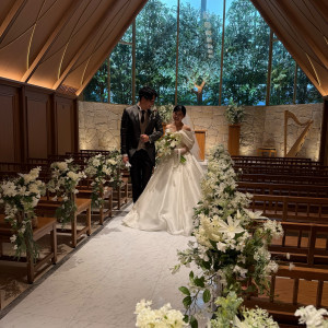 チャペル|784802さんのアーフェリーク迎賓館（熊本）/テイクアンドギヴ・ニーズウェディングの写真(2606789)