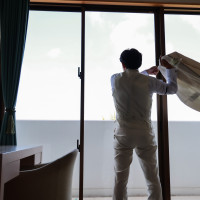 新郎支度シーン