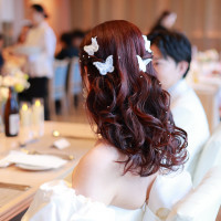 披露宴ヘアスタイル