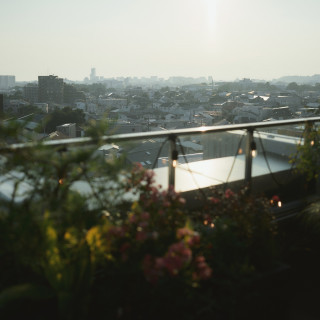 テラスからの景色