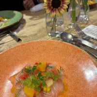 鯛と柑橘ぬきカルパッチョ