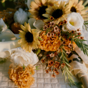 ブーケ|784845さんの3＋3CAFE（サンタスサンカフェ）の写真(2607130)