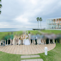 ガーデンでの写真撮影