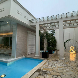 チャペルの手前 廊下