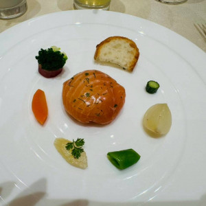 前菜|784877さんのアクアテラス迎賓館（大津）/テイクアンドギヴ・ニーズウェディングの写真(2607606)