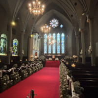 左側にあるのがパイプオルガンです！