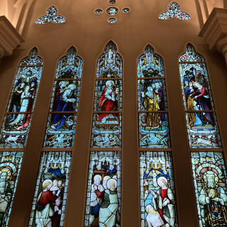 ステンドグラスです