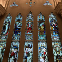 ステンドグラスです