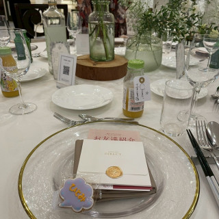 持ち込みのアイシングクッキー席札