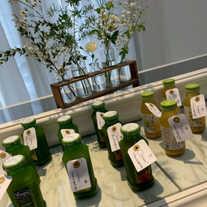 ウェルカムボトル|784891さんの北山迎賓館/テイクアンドギヴ・ニーズウェディングの写真(2607636)