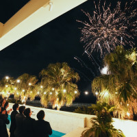 エンディング後の花火の様子です。