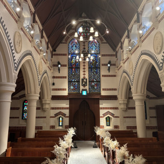 チャペル内はとても神聖な雰囲気ですごく綺麗です!