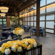 江戸時代創業の酒蔵をリノベーションした、披露宴会場