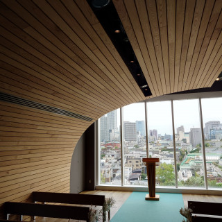 特徴的な挙式会場