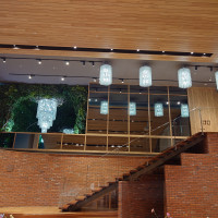 披露宴会場下から