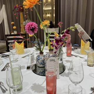 イメージは全てお花担当の方がイメージ図を作ってくれます