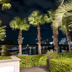 ガーデン夜景|784953さんのコットンハーバークラブ（横浜）/テイクアンドギヴ・ニーズウェディングの写真(2607973)